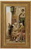 Fabio Fabbi, The Afternoon Smoke, circa 1888, Oil on canvas
