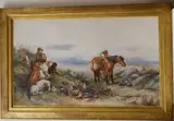 James Hardy, The Day's Bag, Watercolor on paper
