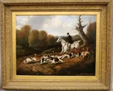 Alfred Wheeler, On the Scent, Oil on canvas