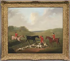 John Nost Sartorius, The Kill, Oil on canvas laid down to board
