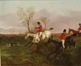 John Dalby, Over the Ditch, Oil on board