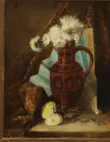 Floral Still Life by Continental School, Oil on canvas, sold Mar 2025