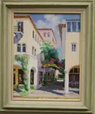 Ronni Pastorini, Via Parigi, Oil on canvas