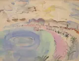 Raoul Dufy, Nice, Pencil signed