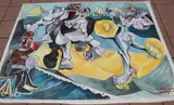 Picasso's Summer by Imitator Of Pablo Picasso, 1980, Oil or acrylic on canvas, sold Mar 2025