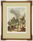 Jean-Honoré Fragonard, L'Amant Couronne (The Lover Crowned), circa 1949, Hand-colored engraving by Arthur Hogg (English, 1872-1949)