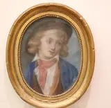 French School, Boy with a Red Cravat, Pastel on paper or vellum