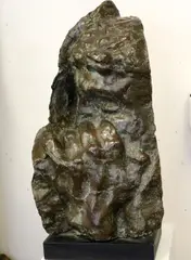 Émile Antoine Bourdelle, La Nuit de profil (The Night in profile), Patinated bronze