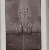 Eduardo Mejorada, Untitled (from Magenta Series), Oil on paper