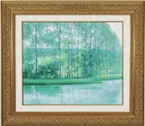 Felix Nunez Molinero, River Bank, Oil on canvas