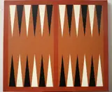 Elliott Thompson, Backgammon III, 1972, Acrylic on canvas