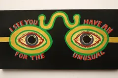R. D. Bissett, Eye for Unusual, 2021, Oil on canvas