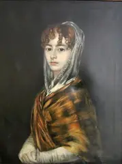 Spanish School, Francisca Sabasa y García, Oil on canvas