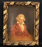 Continental School, Young Beethoven, Oil on canvas