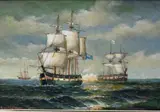 Stanley Francis Smitheman, The Turbulent Sea Under a Cloudy Sky, Oil painting probably