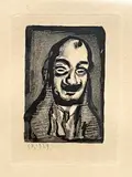 Georges Rouault, Le Politicard from Le Reincarnations du Pere Ubu, 1929, The print