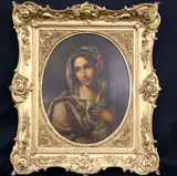 Italian School, Italian Beauty Italian Beauty Italian Beauty, Oil on metal board