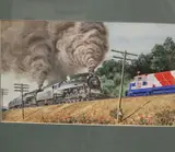 Thomas Dillwyn, Train 5600, Watercolor