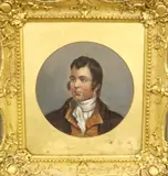 Alexander Nasmyth, Untitled, Robert Burns, 19th century oil on board artwork