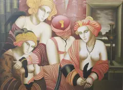 Carmen Aldunate, Untitled, Oil on canvas
