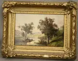Henry Nesbitt McEvoy, Esopus Creek (Catskill Mountains, Oil on board