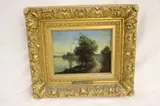Charles Edward Proctor, Morning Lake View, Oil on canvas