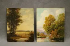 Paul Wesley Arndt, Foothills of the Catskills, Oil on canvas mounted on board