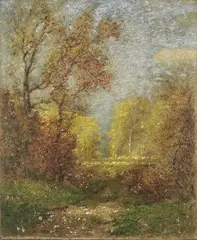 Albert Babb Insley, Sunrise, Oil on board