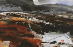 David Tress, Untitled, mixed media 37 x 56cm .