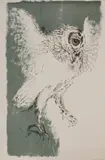Elisabeth Frink, Untitled, 1967 lithograph in colours