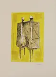 Lynn Chadwick, Untitled, 1968 lithograph in colours