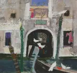 Christine Woodside, Untitled, mixed media 21.5 x 21.5cm Provenance: With Panter & Hall