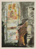 John Piper, Untitled, John Piper CH (1903-1992) 'Ruishton' (Levinson 381) lithograph in colours