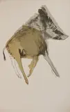 Elisabeth Frink, Untitled, 1967 lithograph in colours