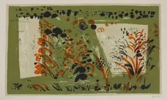 Untitled by John Piper, 1964 (Levinson 127) lithograph in colours, sold Apr 2022