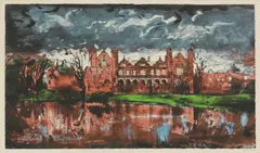 Untitled by John Piper, John Piper CH (1903-1992) 'Capesthorne' (Levinson 268) screenprint in colours, sold Apr 2022