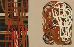 Maurice Cockrill, Untitled, oil on canvas 50 x 80cm