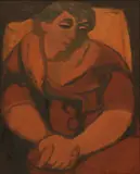 Will Roberts, Untitled, oil on board 74 x 61cm .