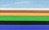 Peter Denmark, Untitled, acrylic on canvas 55 x 91.5cm