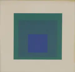 Untitled by Josef Albers, 1969 screenprint in colours, sold Apr 2022