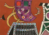 Alan Davie, Untitled, gouache 55 x 76cm Provenance: With Gimpel Fils