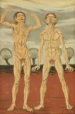 Francis Plummer, Untitled, tempera on board 76 x 50.5cm .