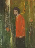 Robert Sadler, Untitled, acrylic on board 41 x 30.5cm .