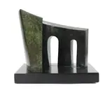 John Milne, Untitled, 1971 patinated bronze
