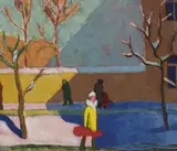 Vladimir Aldoshin, Untitled, oil on canvas 55 x 63.5cm