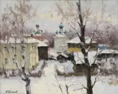 Andrei Kulakov, Untitled, oil on canvas 40 x 50cm