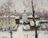 Andrei Kulakov, Untitled, oil on canvas 40 x 50cm