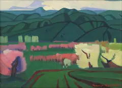 Artashes Abramyan, Untitled, oil on canvas 54.5 x 74.5cm