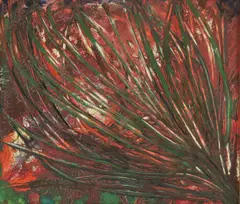 Thanos Tsingos, Untitled, oil on board 45.5 x 54.5cm .