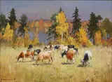 Vitaly Baranenko, Untitled, oil on canvas 41 x 56cm